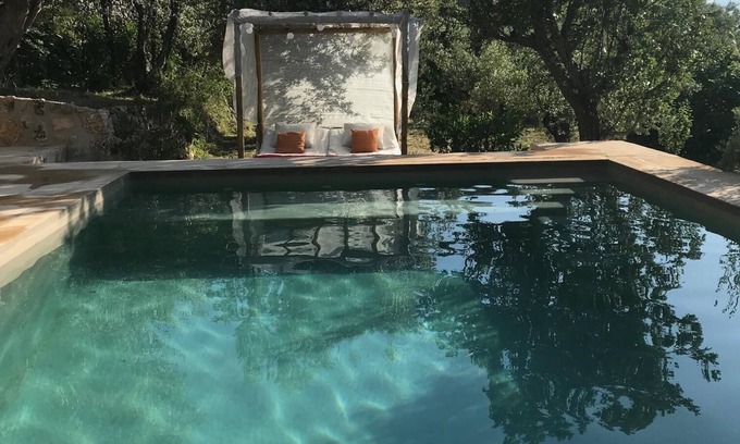 Biniaraix Cabaña | Hermosa casa de campo, amplio espacio privado al aire libre con barbacoa y piscina privada