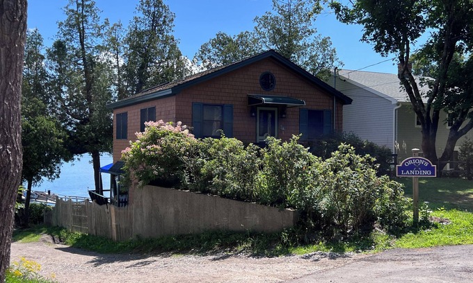 Sebascodegan Island Casa | Beautiful Cottage located on the Shore of Quahog Bay - Spacious deck and includes a private dock