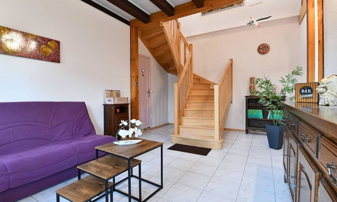 Baldersheim Apartamento | Gîte indépendant pour 5 avec terrasse, proche commerces, pistes cyclables et accès autoroutes