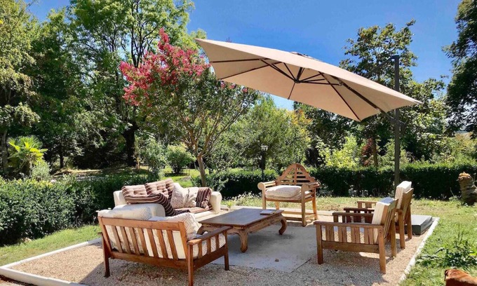 Maleville Casa | Beautiful country house, 1.5 ha wooded park, swimming pool, sauna, hamam