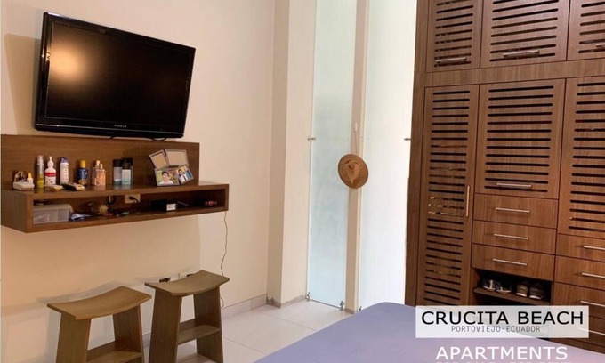 Crucita Casa | Hermoso Crucita Beach Condo - Propiedad frente al mar