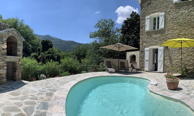 Valle-d'Alesani Casa | Magnífica casa de piedra seca, completamente reformada, en 2 plantas, piscina.