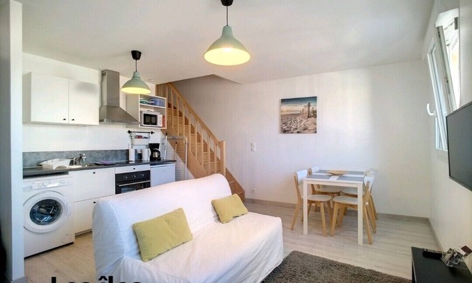 Donville-les-Bains Apartamento | Precioso duplex cerca del mar (las islas)