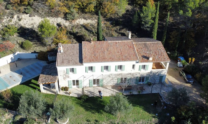 Buis-les-Baronnies Otro | Hermosa casa de campo con piscina para 12 perso el corazón de la Drôme provenzal