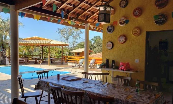 Mairinque Casa | Hermosa finca en una comunidad cerrada, grande, cómoda y cerca de la chachoeira.