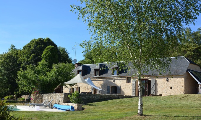 Gignac Casa | Hermosa casa de campo rodeada de naturaleza con piscina - Périgord Noir