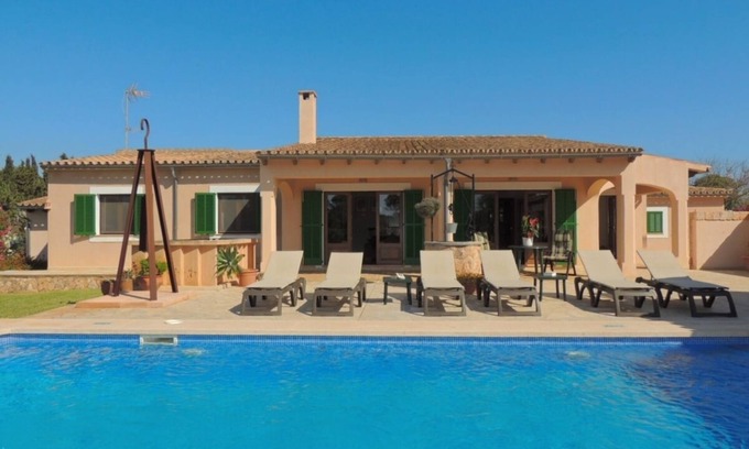Portopetro Villa | Hermosa finca con piscina privada y ubicación idílica cerca de la playa de Cala Mondragó.