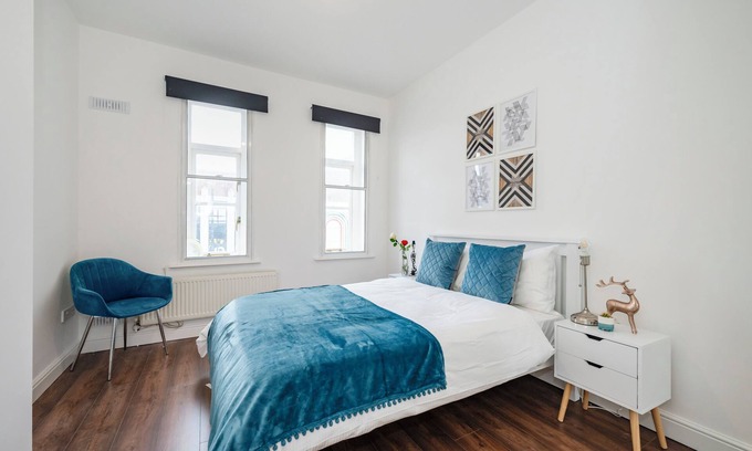 Coldharbour Apartamento | Beautiful Flat Near the Center 11 min by tube