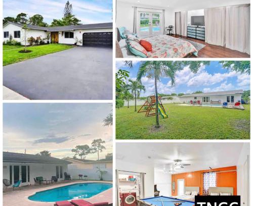 Miami Gardens Casa | Beautiful Gem in Miami Gardens w Heated Pool