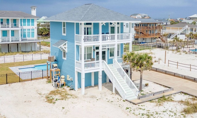 Villa Segunda Casa | Beautiful Gulf View Home with Private Pool and Hot Tub!