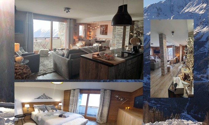Les Eucherts Apartamento | HERMOSO APART DE ALTA CALIDAD EN LA ROSIERE 5 HABIT 10 P. AL PIE LAS PENDIENTES