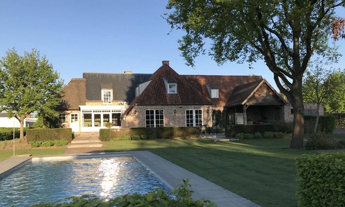 Balen Casa | Villa de lujo con piscina en la tranquila región de Kempen