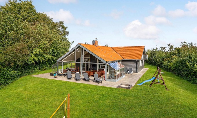 Helberskov Strand Casa | Preciosa casa en Hadsund con sauna