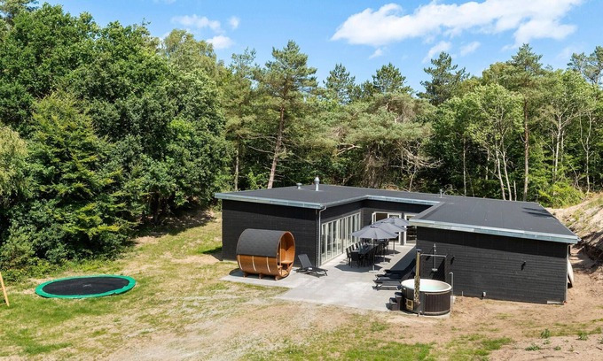Helberskov Strand Casa | Preciosa casa en Hadsund con sauna
