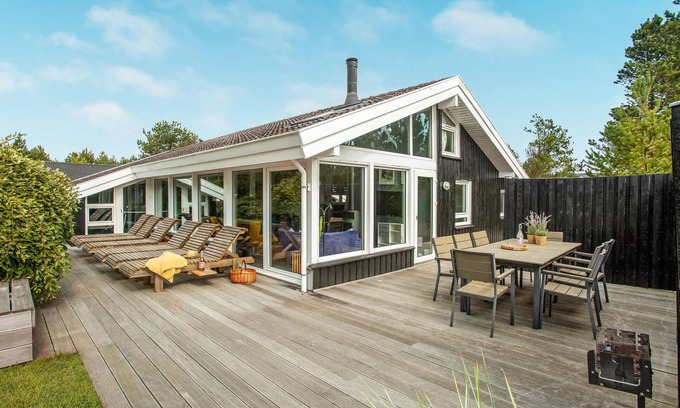 Strandby Casa | Hermosa casa en Jerup con sauna