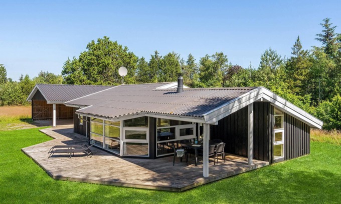 Bratten Strand Casa | Preciosa casa en Jerup con sauna