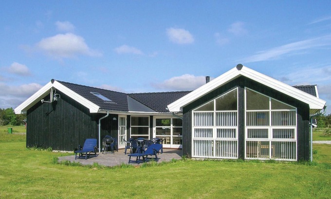 Bratten Strand Casa | Impresionante casa en Jerup con sauna