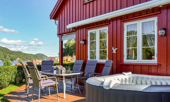 Songe Casa | Hermosa casa en Risør con cocina