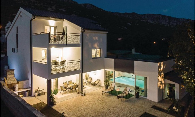 Tribalj Casa | Beautiful home in Tribalj with 4 Bedrooms, WiFi and Indoor swimming pool