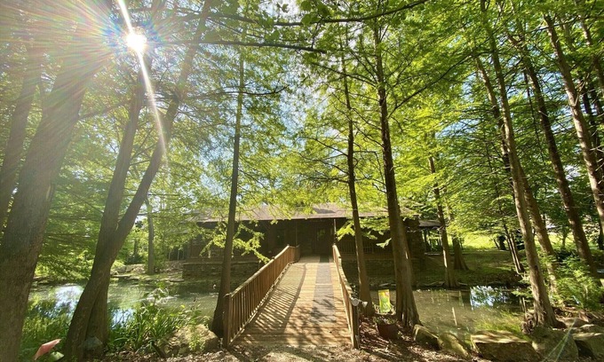 Fayetteville Casa | ¡Rustic Retreat es un pequeño y divertido escondite en la ciudad!