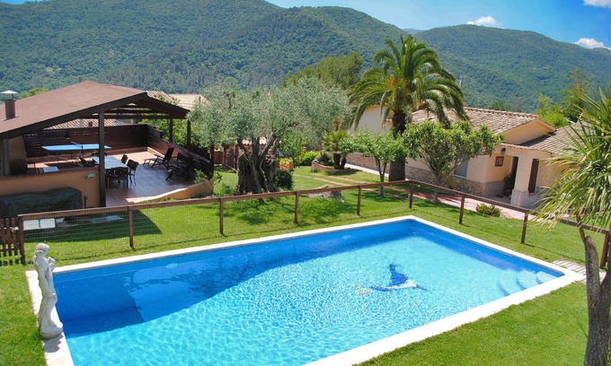 Pujarnol Villa | Magníficas vistas con piscina privada, cerca del lago de Banyoles y las playas