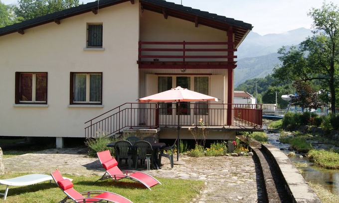 Ax-les-Thermes Casa | Bonita casa al borde de un río con gran jardín 15 minutos Ax los baños