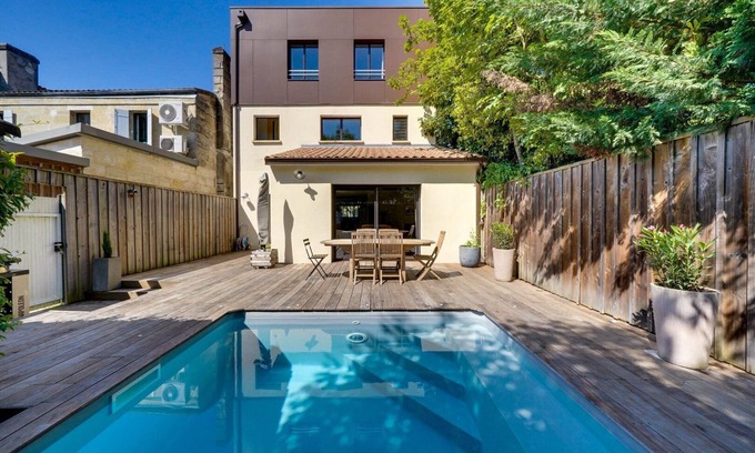 Le Bouscat Casa | Beautiful house in Le Bouscat with pool & parking