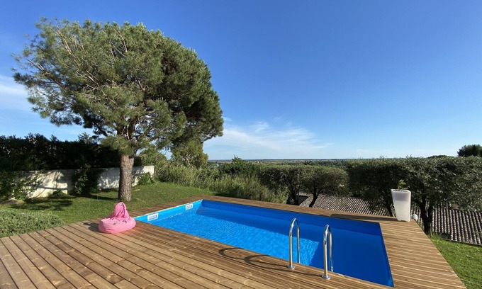 Portiragnes Casa | Villa bonita con vistas excepcionales entre Béziers y Agde (Hérault)