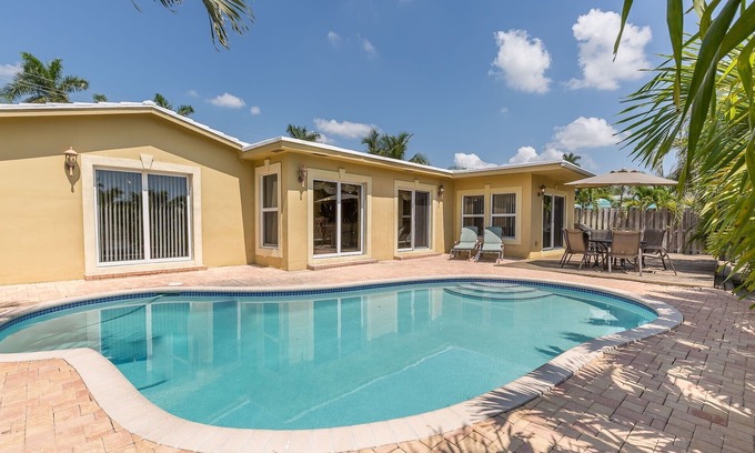 Garden Isles Casa | Hermosa casa en el agua, Acceso al océano, Fort Lauderdale