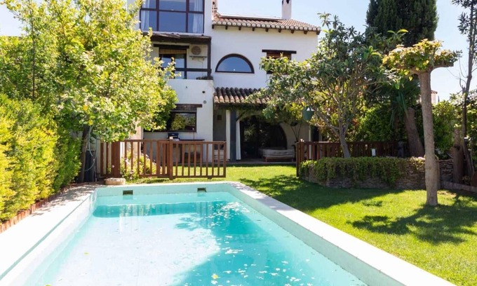 Restabal Cabaña | Preciosa casa con piscina en pleno corazón del Valle de Lecrín