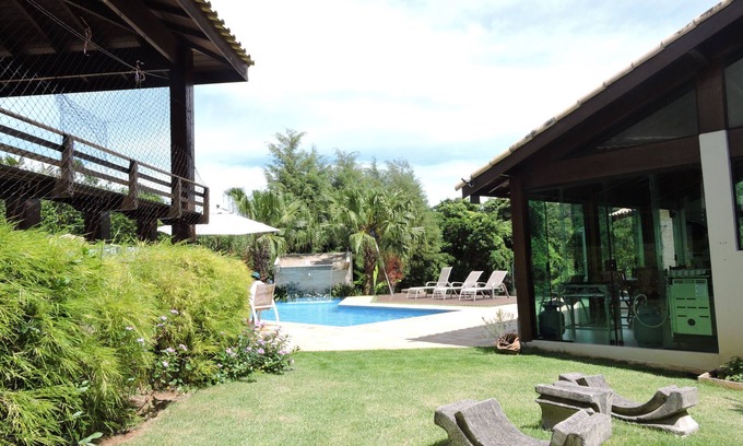 Parque dos Cafezais II Cabaña | Hermosa casa familiar - Alto estándar / piscina climatizada / campo de fútbol.