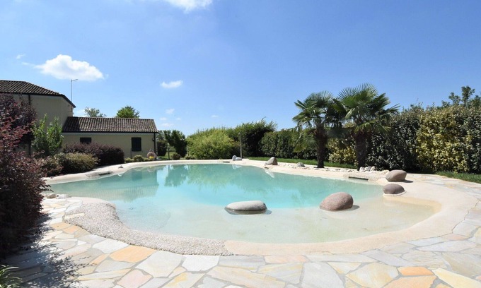 Ariano nel Polesine Casa | Precioso apartamento en villa para 9 personas con A/C, piscina, WIFI, TV, patio y aparcamiento