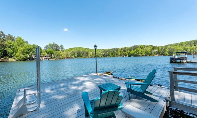 Waleska Casa | Lakefront Home 60 minutos de Atlanta