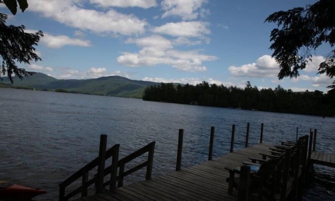 Bolton Landing Casa | Hermosa casa grande frente al lago en el lago George