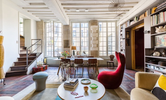 Saint-Merri Apartamento | Impresionante 1 BR en el corazón de París. ¡Camina hasta el Louvre! (Veeve)