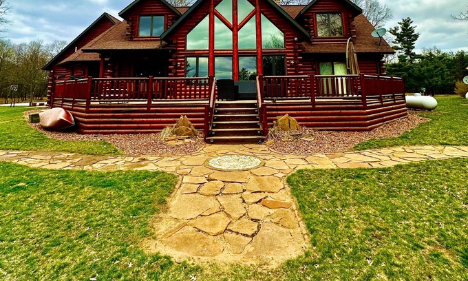 Big Bay Casa | Hermosa casa de lago cabaña