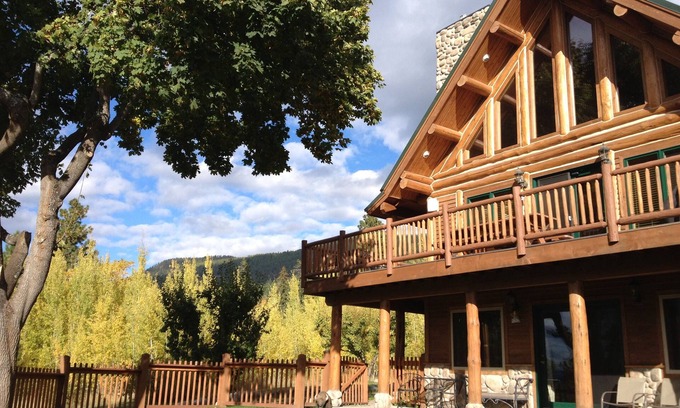 Bigfork Casa | Hermosa casa de registro con vistas al lago de cabeza llana. ¡Ahora reservando para 2020!
