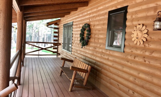 Colorado Springs Casa | Hermosa casa de madera en el bosque negro, perro amable! Las maravillas de invierno.