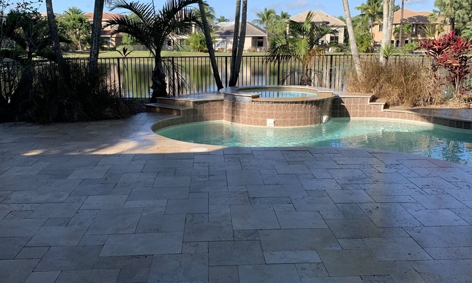 Lake Worth Casa | Beautiful luxury home; Cabana Bay bedroom; private access to back patio,
