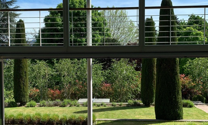 Villette Casa | Beautiful modern house, Lutry Lavaux, incredible garden