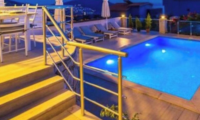Kalkan Villa | Gran chalet independiente de 3 camas, piscina privada, totalmente reservado en 2019, ahora en 2020.