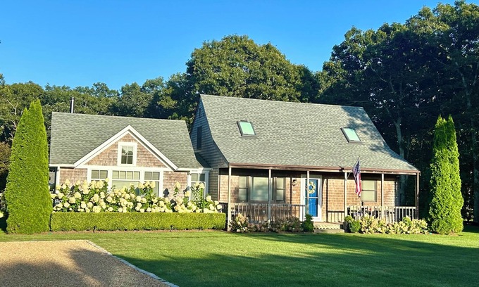 Oak Bluffs Casa | Pristine Oak Bluffs Home en una ubicación central