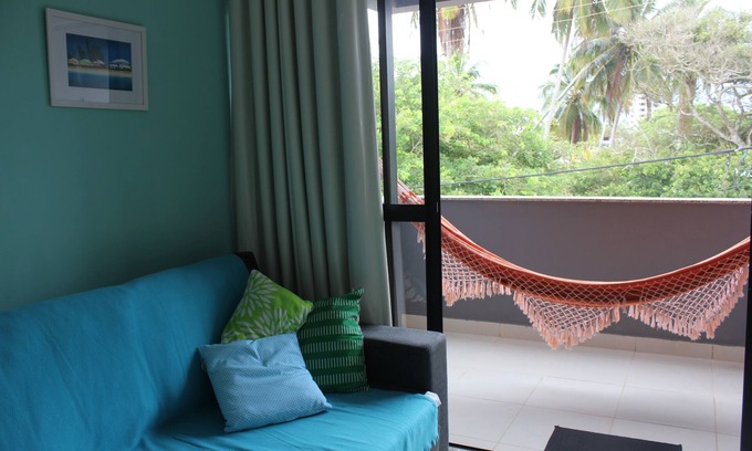 Sao Francisco Apartamento | Apartamento precioso, nuevo, a 100 metros de la Playa de los Millonarios, seguro, central