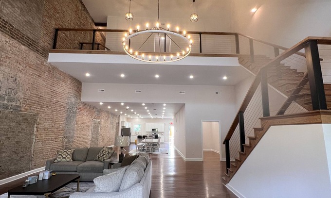 Fries Condominio | Beautiful new Condo sleeps up to 16 on New River with Rooftop Deck view of Falls