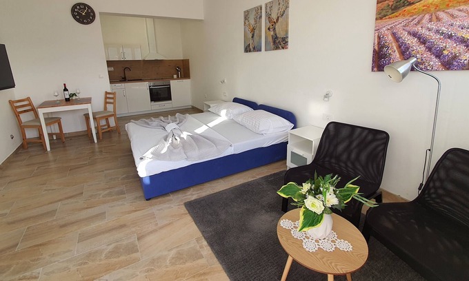 Mejasi Apartamento | Beautiful new studio with kitchen & green views