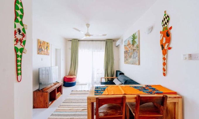 Tunguu Apartamento | Beautiful ocean-view 2 bedroom home in Fumba Town
