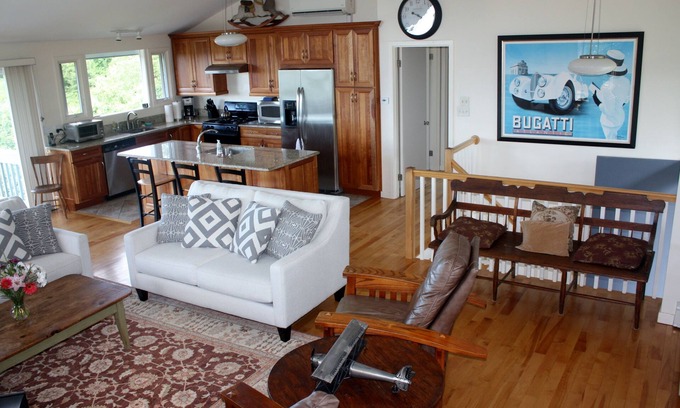 Gloucester Casa | OFERTA DE TARIFA DE INVIERNO: Hermosa casa frente al mar en finca en Gloucester