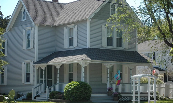 Cape May Point Casa | Hermosa victoriana antigua con interior nuevo, fresco y cómodo. Vida fácil