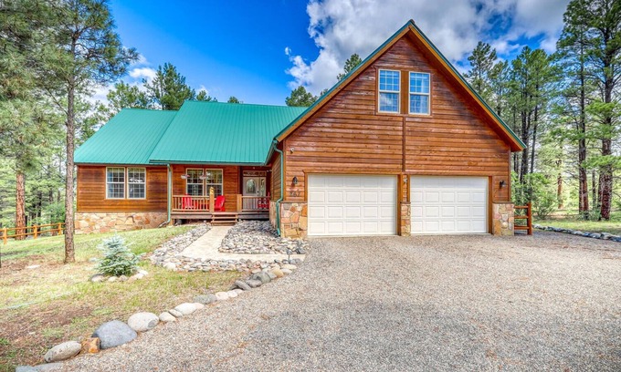 Pagosa Springs Casa | Pagosa Inicio con acceso al bosque nacional