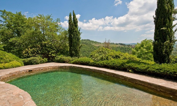 San Pietro in Bossolo Villa | Beautiful private villa with private pool, WIFI, A/C, TV, patio, panoramic view and parking